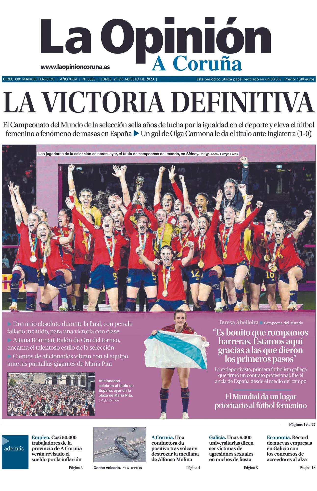 Las portadas destacadas de LA OPINIÓN en sus 25 años que puedes encontrar en la exposición de La Marina