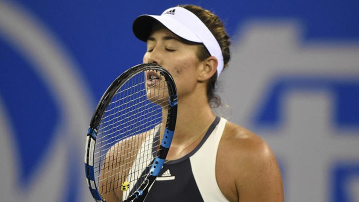 Muguruza jugará la final de Wuhan