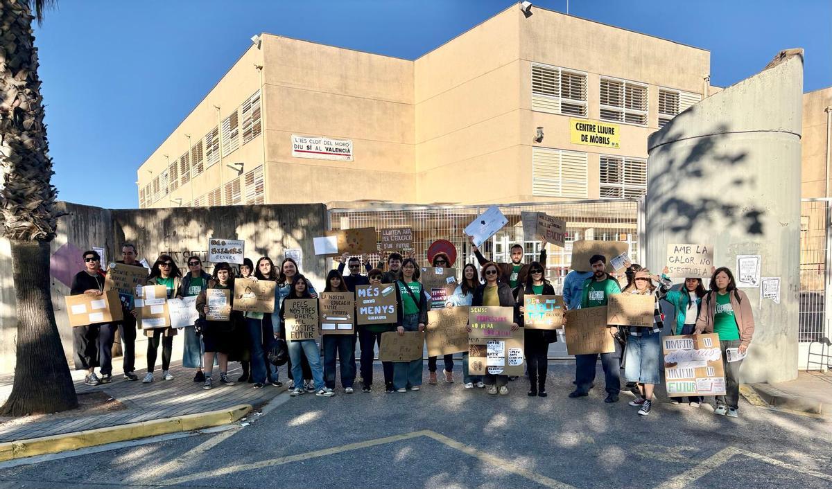 Arranca la huelga educativa en Morvedre