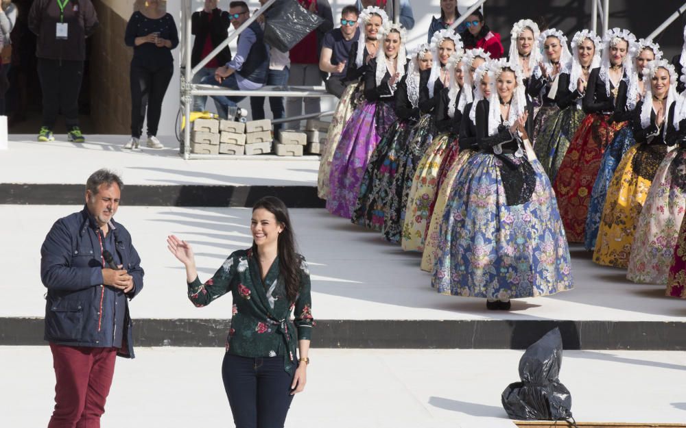 Segundo ensayo de la Gala de elección de la Bellea del Foc 2018