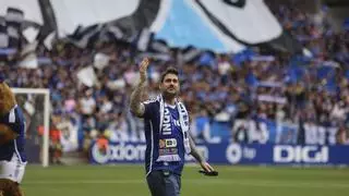 Así celebró Melendi el ascenso del Oviedo: "No voy a olvidar nunca este concierto"