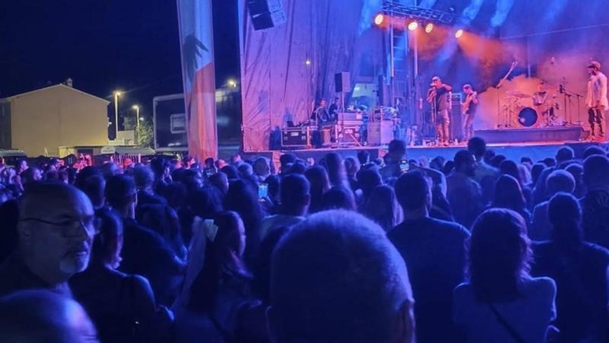 Un concierto en Oliva, en imagen de archivo
