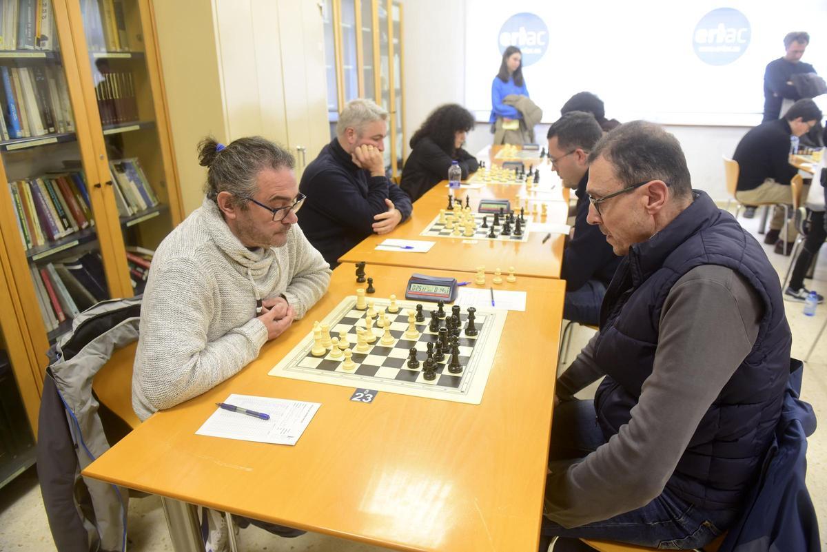 Torneo de ajedrez en la Escuela de Relaciones Laborales de A Coruña