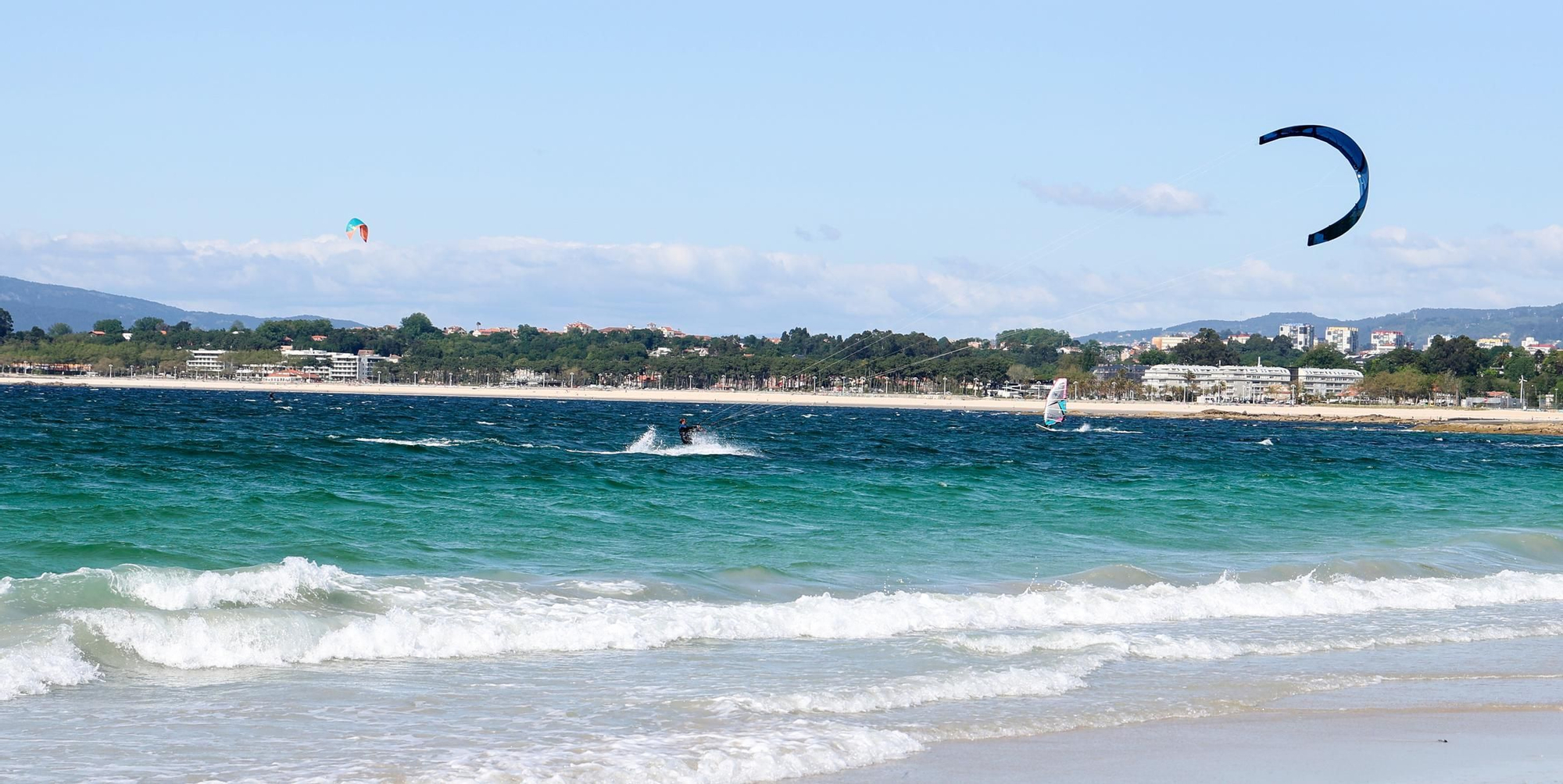 La temperatura del agua en la ría de Vigo alcanza récord