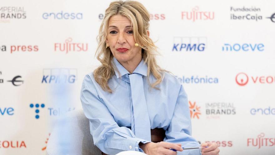 Yolanda Díaz, vicepresidenta segunda y ministra de Trabajo