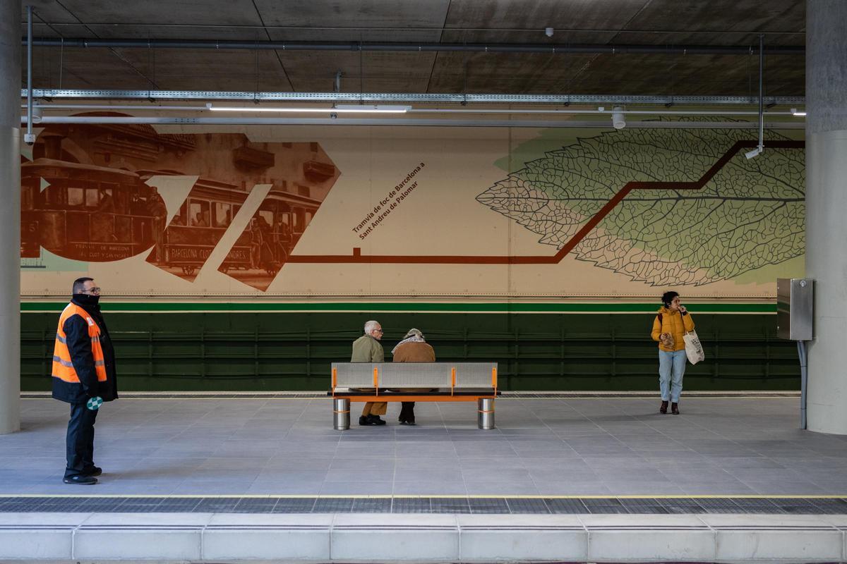 La estación de Rodalies de Sant Andreu entra en servicio