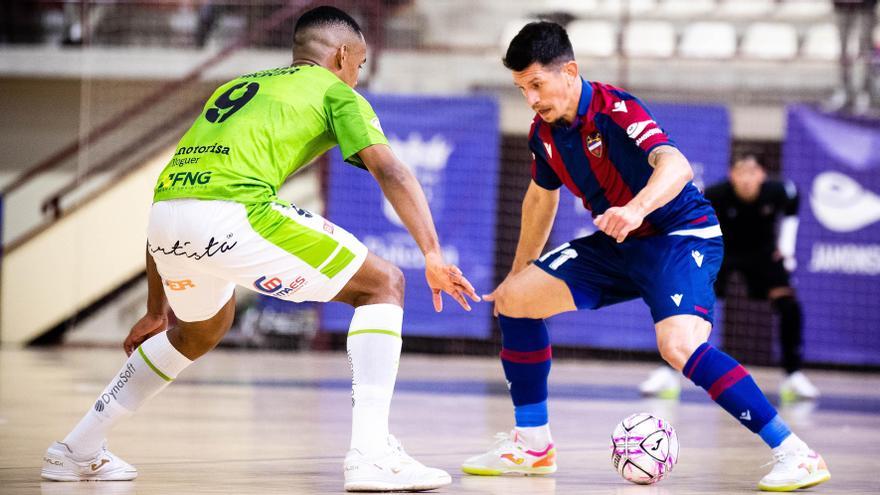 El Palma Futsal encadena ante el Levante su tercera victoria