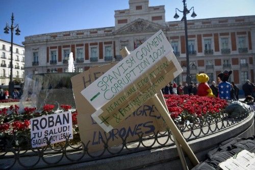 MANIFESTACIÓN DEL COLECTIVO MAREA CIUDADANA EN MADRID
