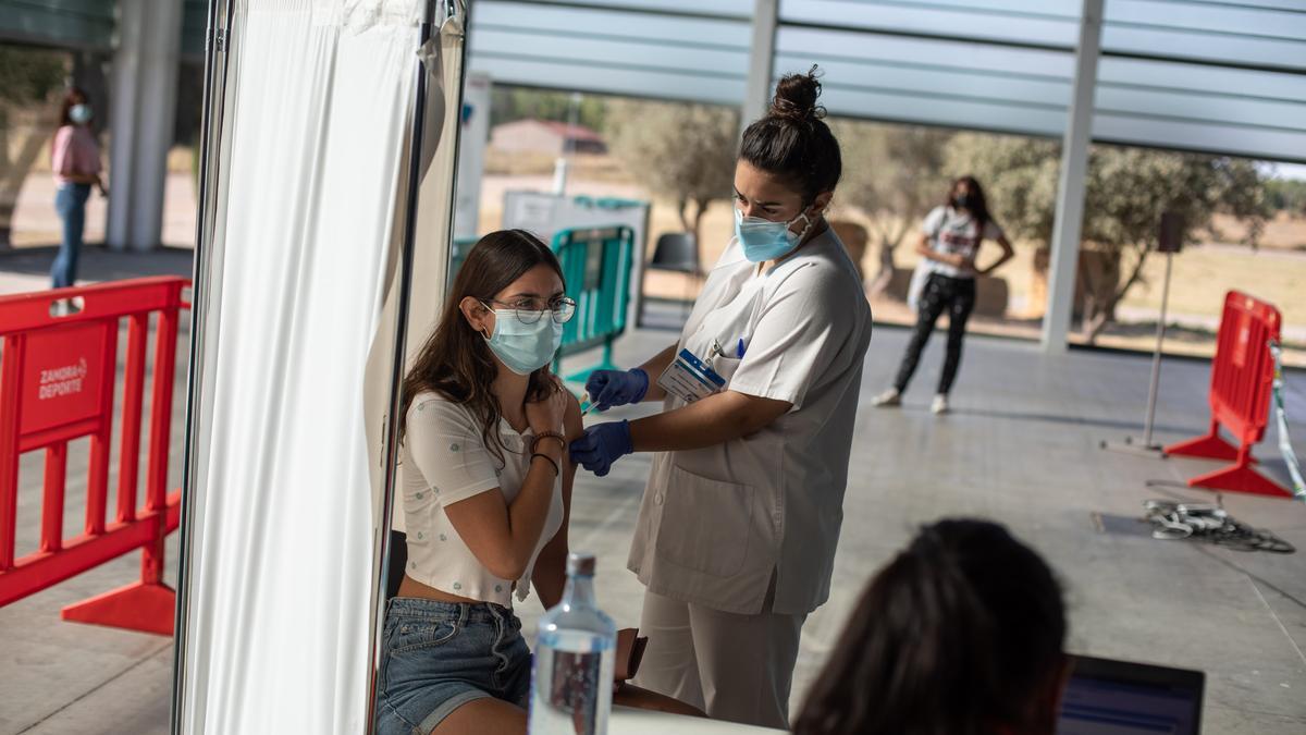 Vacunación en Zamora