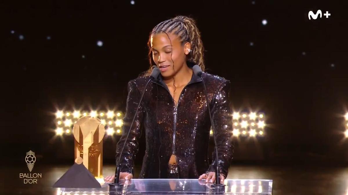 ¡Vicky López también se llevó el Trofeo Kopa!