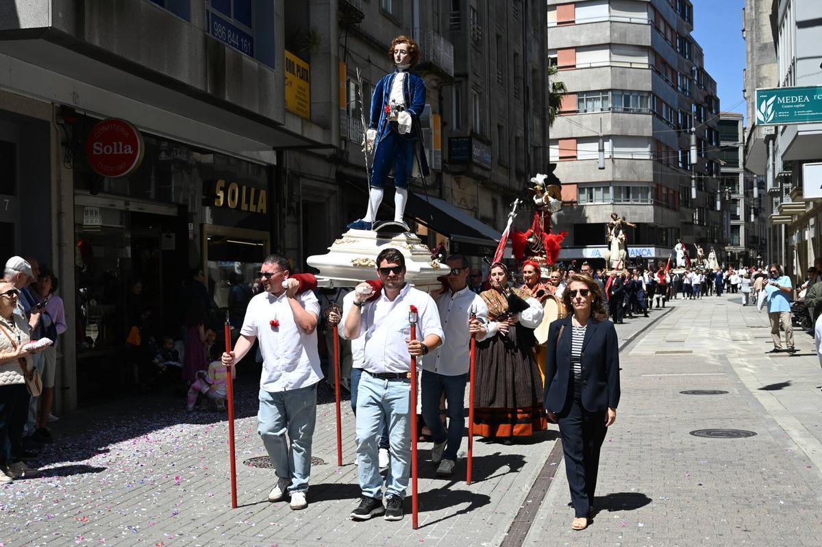 PONTEVEDRA.Procesión del Corpus Christi