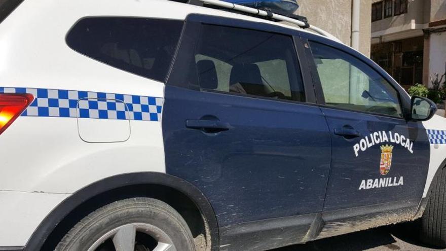 Coche de la Policía Local de Abanilla.