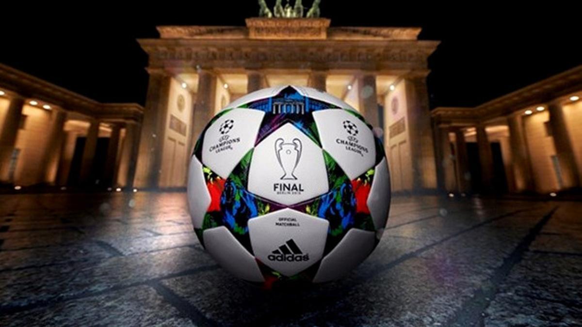 Así será el balón de la final de la Champions de Berlín