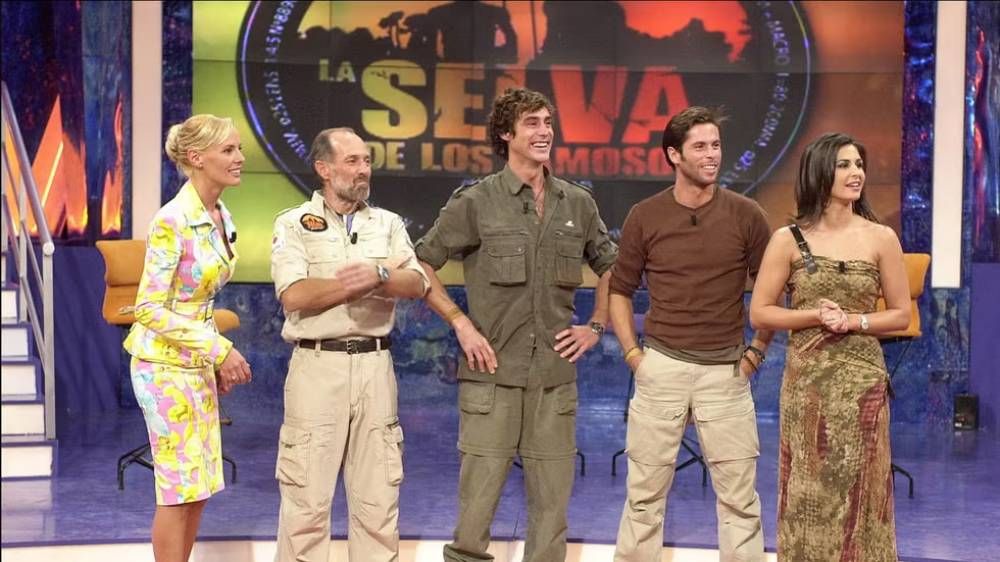 Una imagen del plató de 'La selva de los famosos'