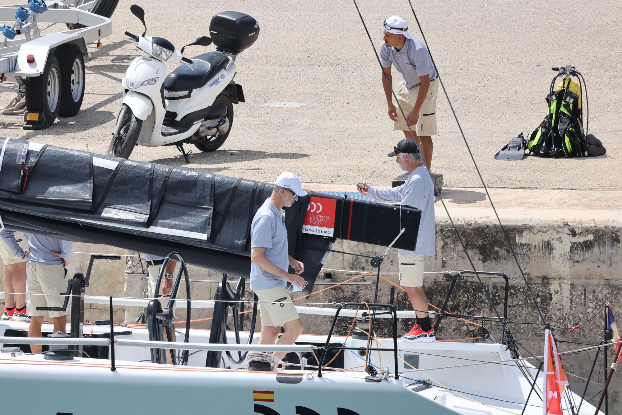 El rey Felipe VI inaugura la temporada de navegación en Mallorca