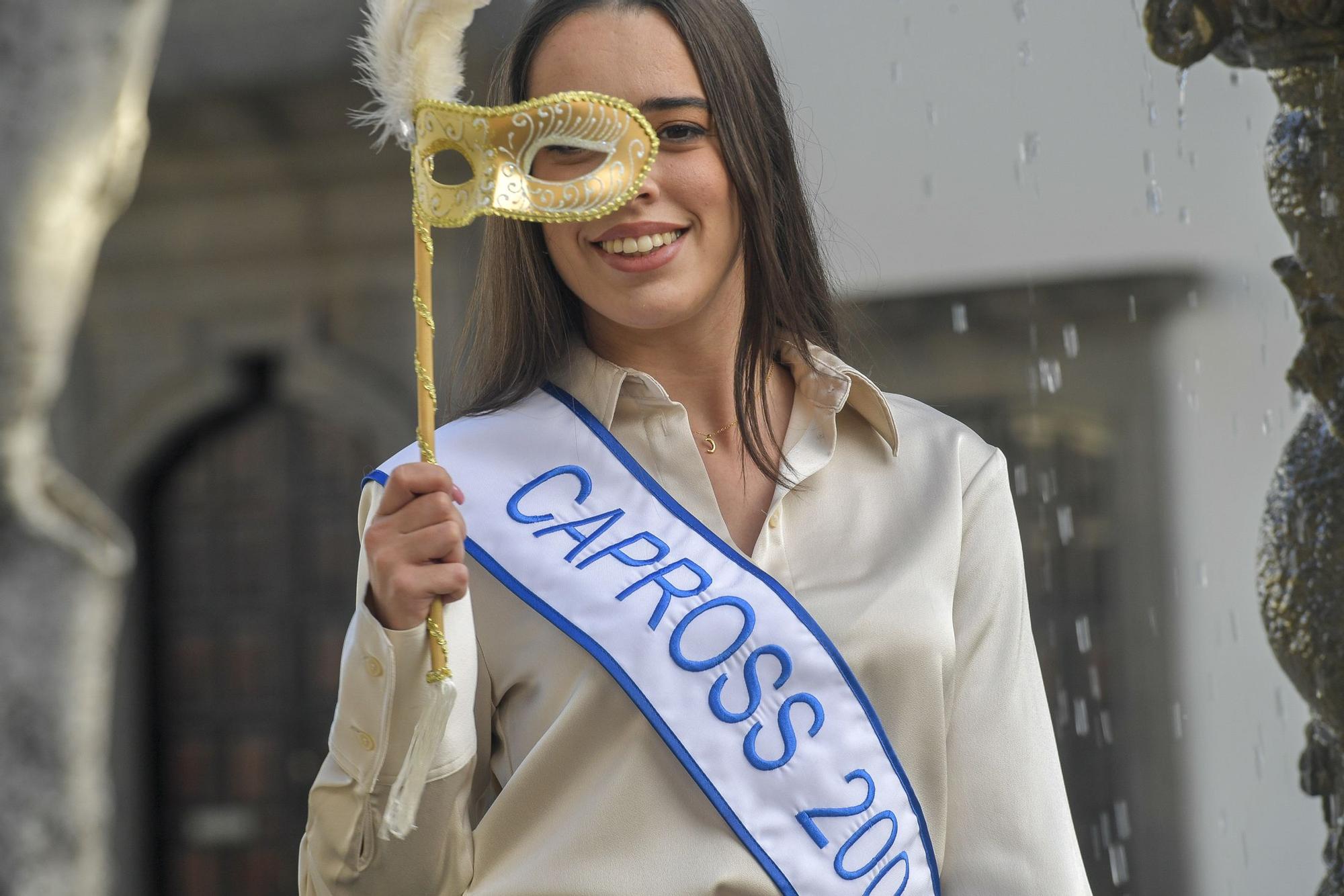 María del Mar Reyes, candidata a Reina del Carnaval 2024 de Las Palmas de Gran Canaria