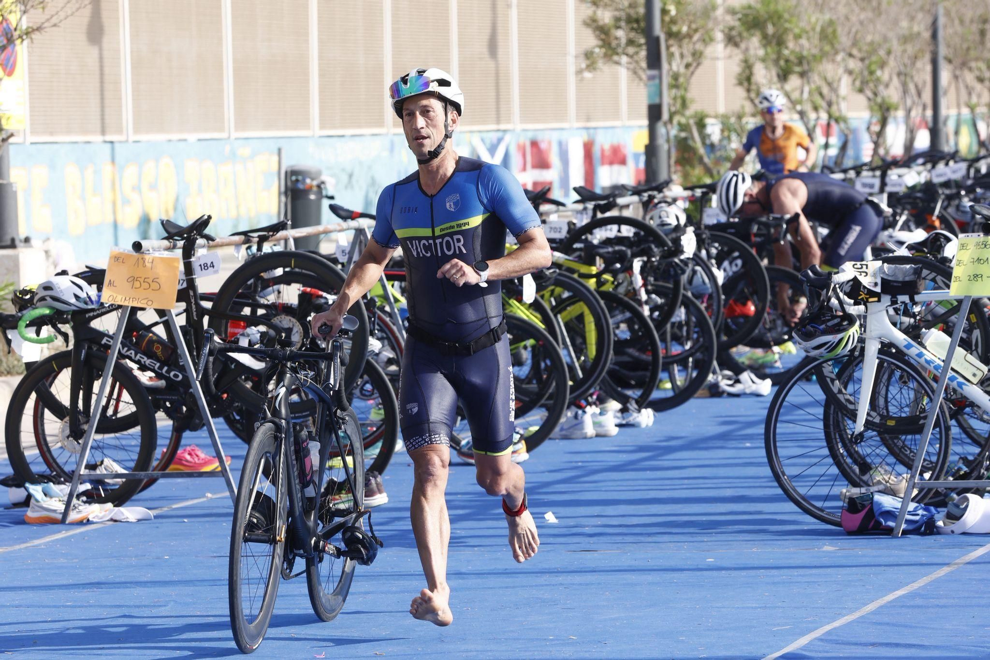 Las mejores imágenes del Mediterránea Triatlón de València