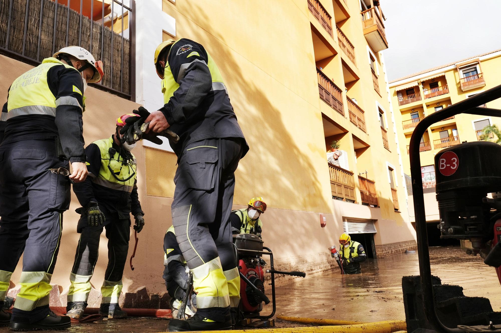 Inundaciones en Arona