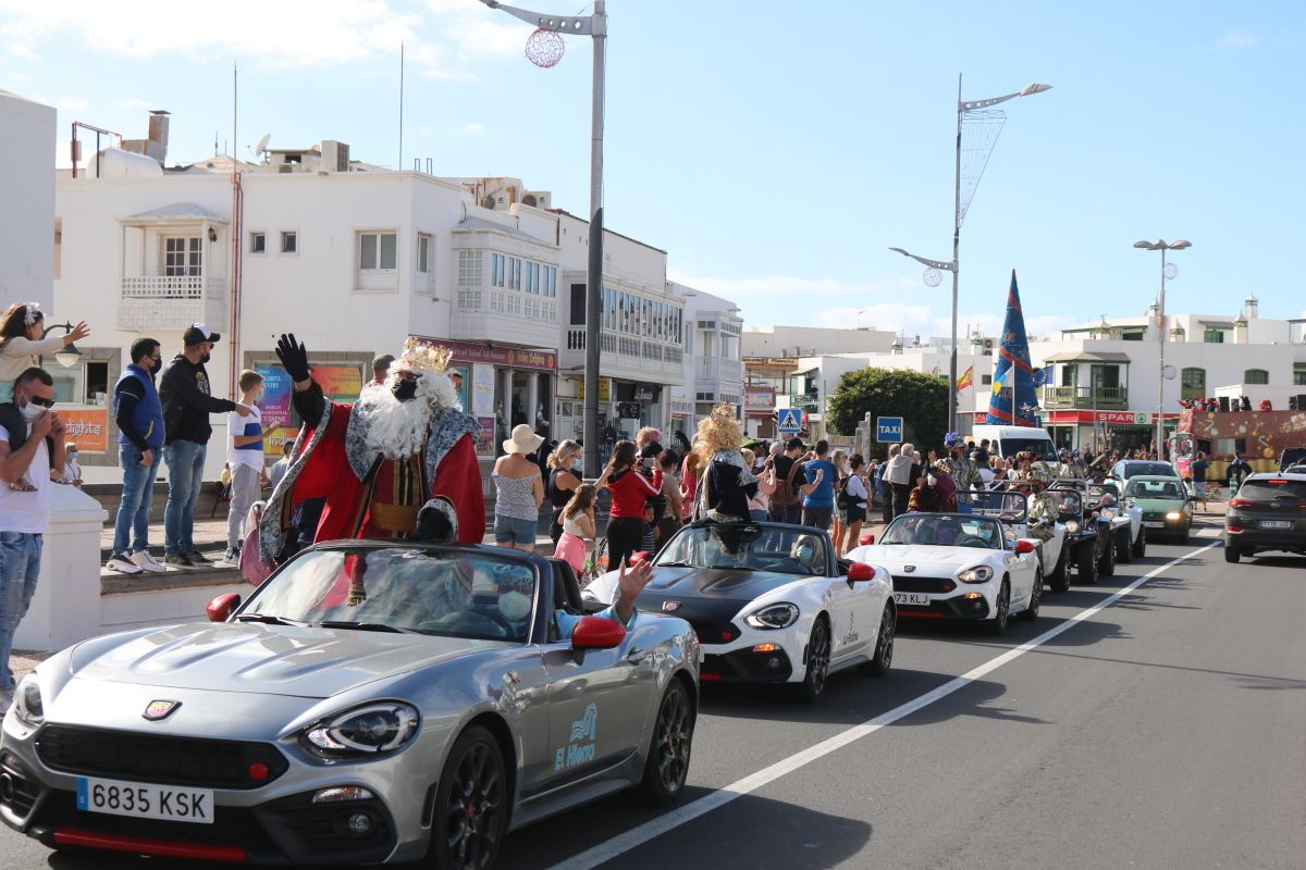 Los Reyes Magos en Playa Blanca.JPG