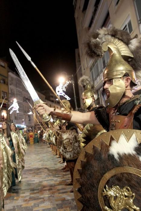 Desfile general de Carthagineses y Romanos