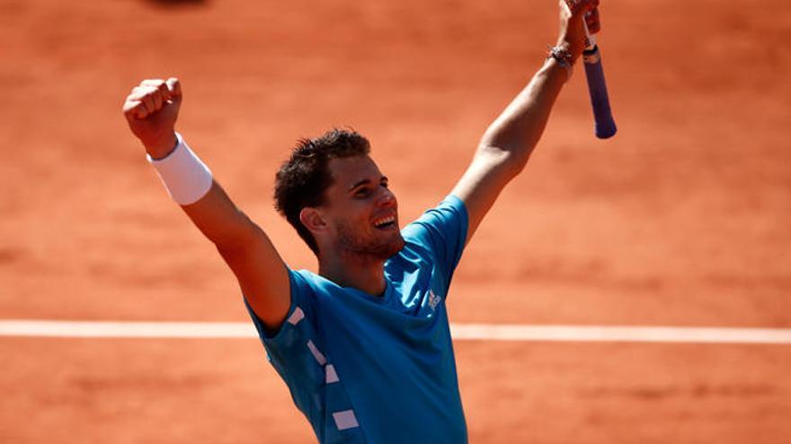 Thiem repite final de Roland Garros con Nadal