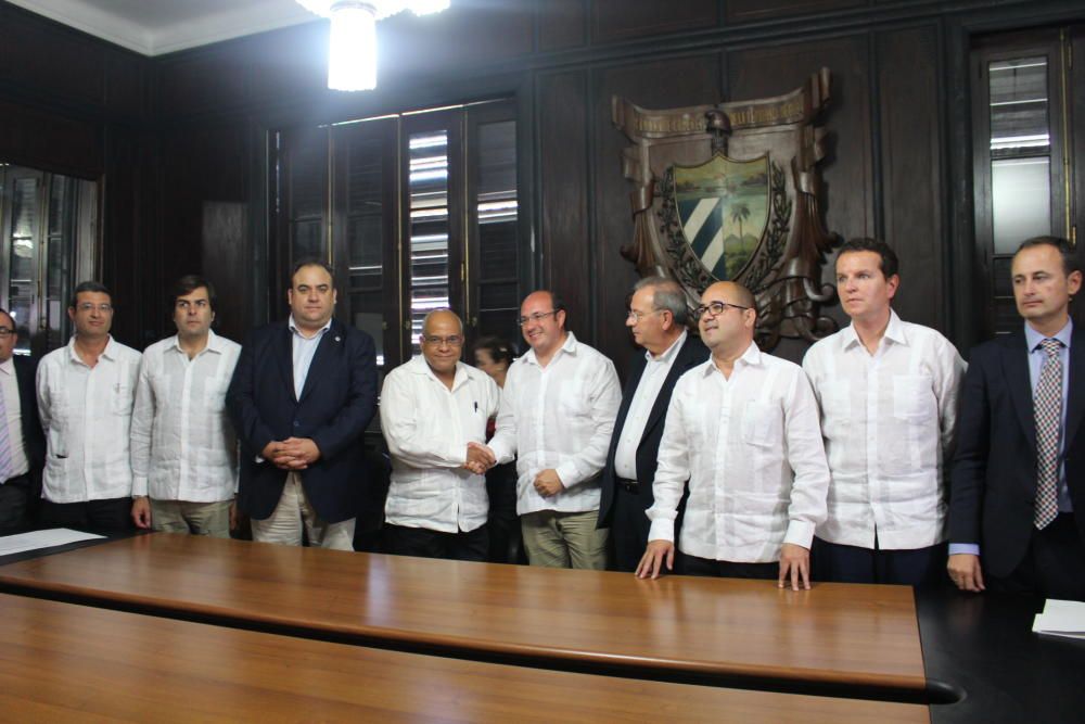 La visita del presidente Pedro Antonio Sánchez a Cuba