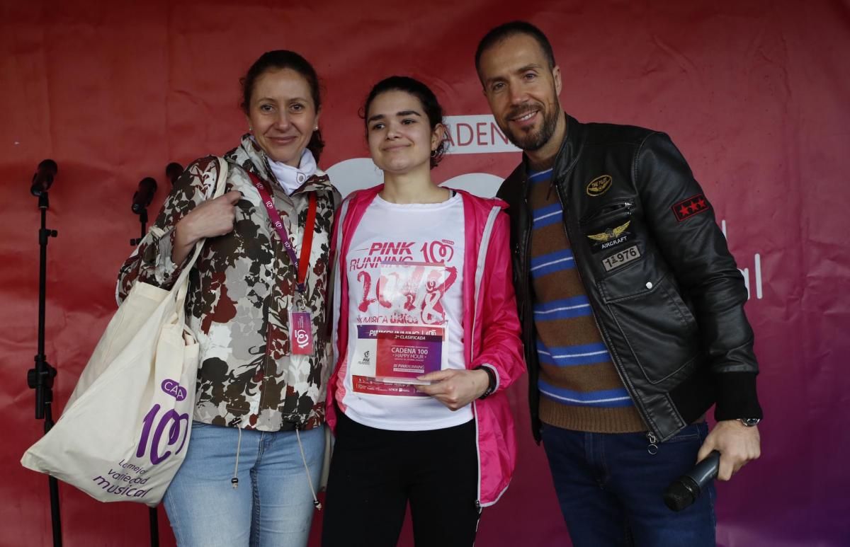 La lluvia no desluce la Pink Running