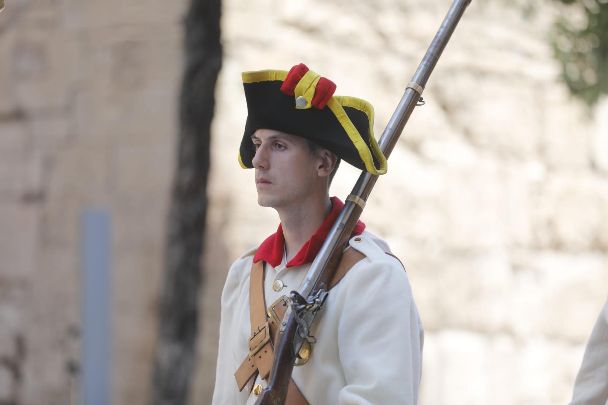 El Ejército celebra el relevo de la Guardia de Honor en Palma