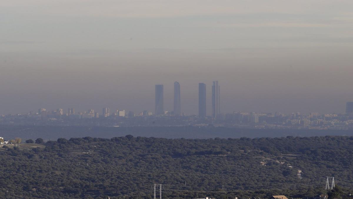 Contaminación en Madrid.