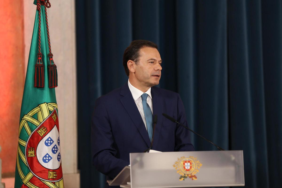 El primer ministro de Portugal, Luís Montenegro.