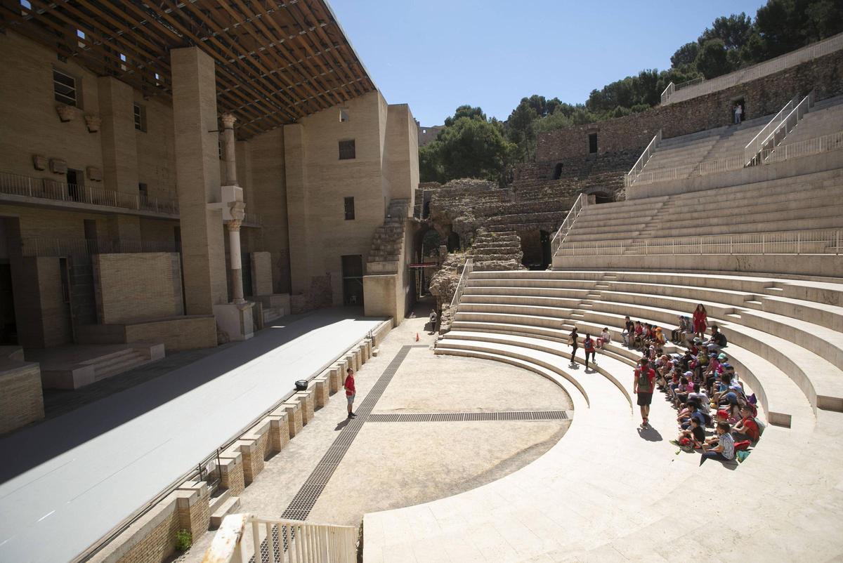 Vista del Teatro Romano en una imagen de archivo.