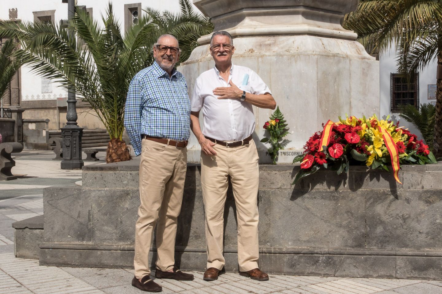 Ofrenda floral a Cristóbal Colón 2021