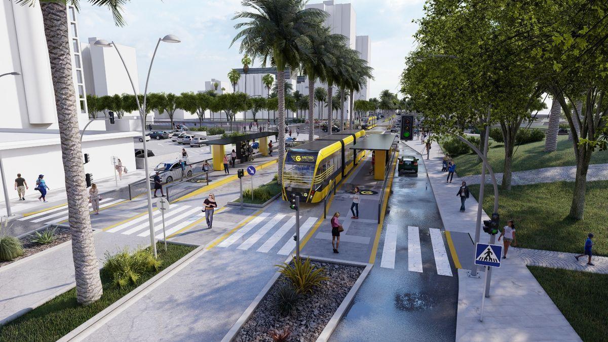 Así será la Metro Guagua de la capital grancanaria