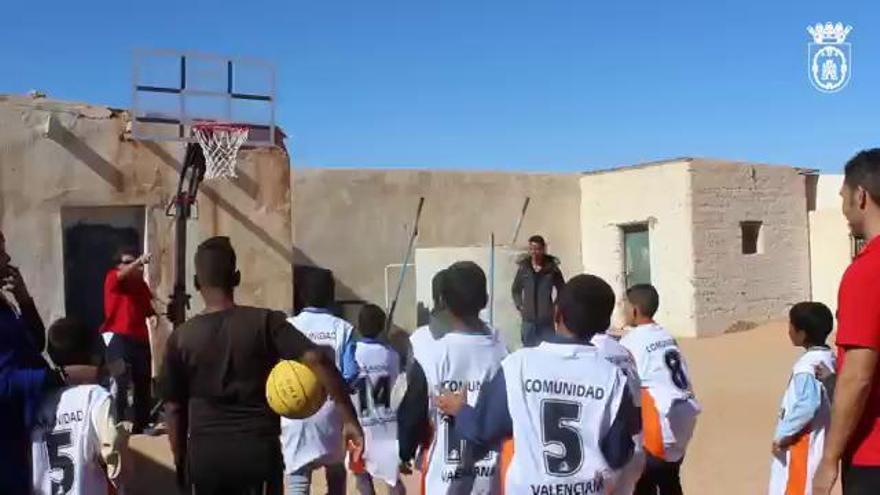 El Sáhara 'bebe' del baloncesto valenciano