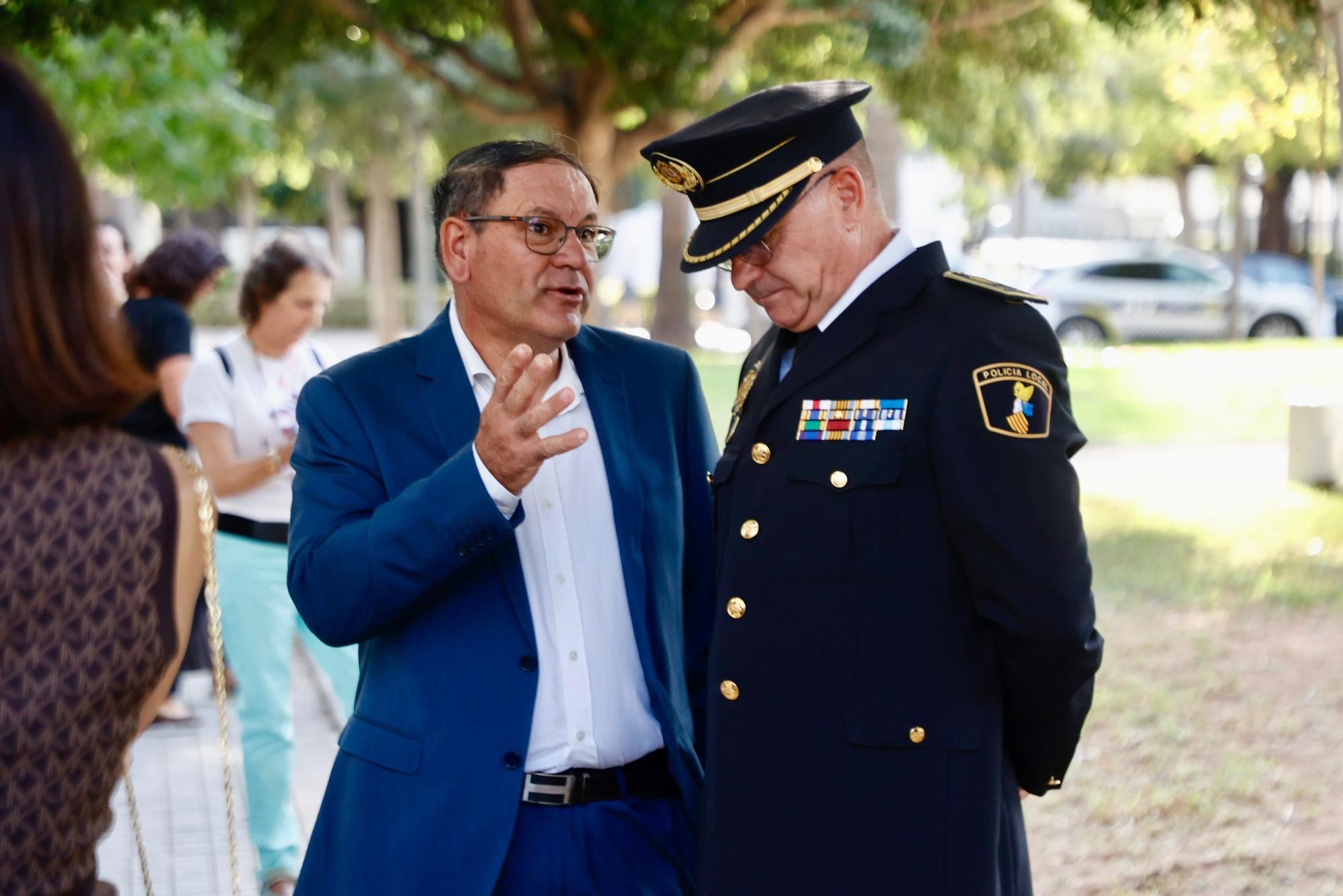 Primera piedra del edificio de Campanar