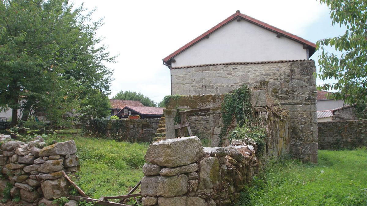 Una vivienda en el rural de Ourense.