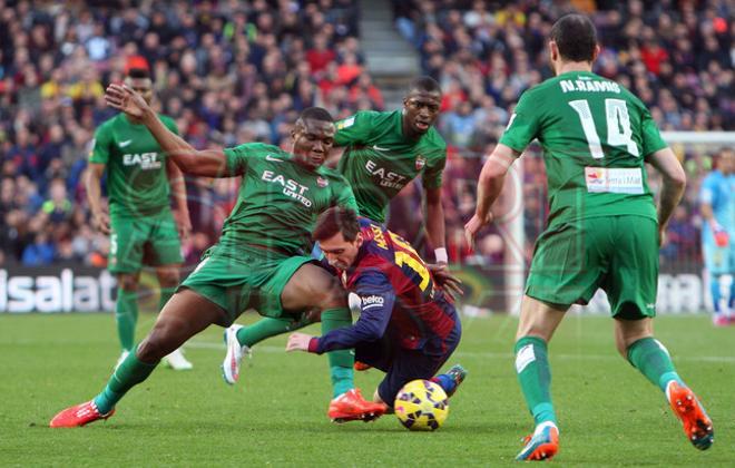 BARÇA,5 - LEVANTE,0