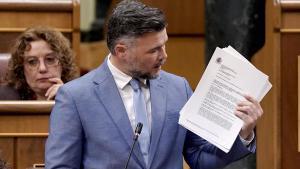 "Las escenificaciones de Rufián me sobran"