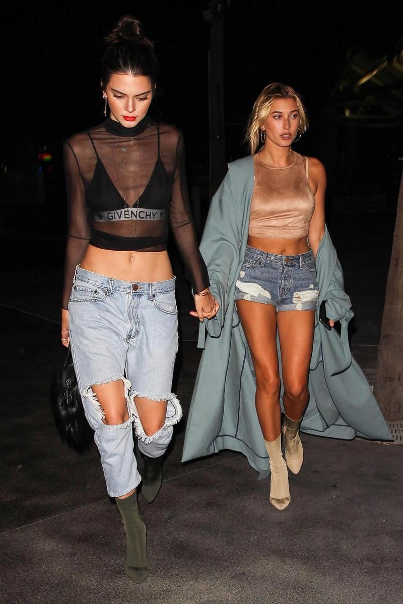 Los ripped jeans vuelven: quién los lleva mejor, ¿Diane Kruger o Kendall Jenner?