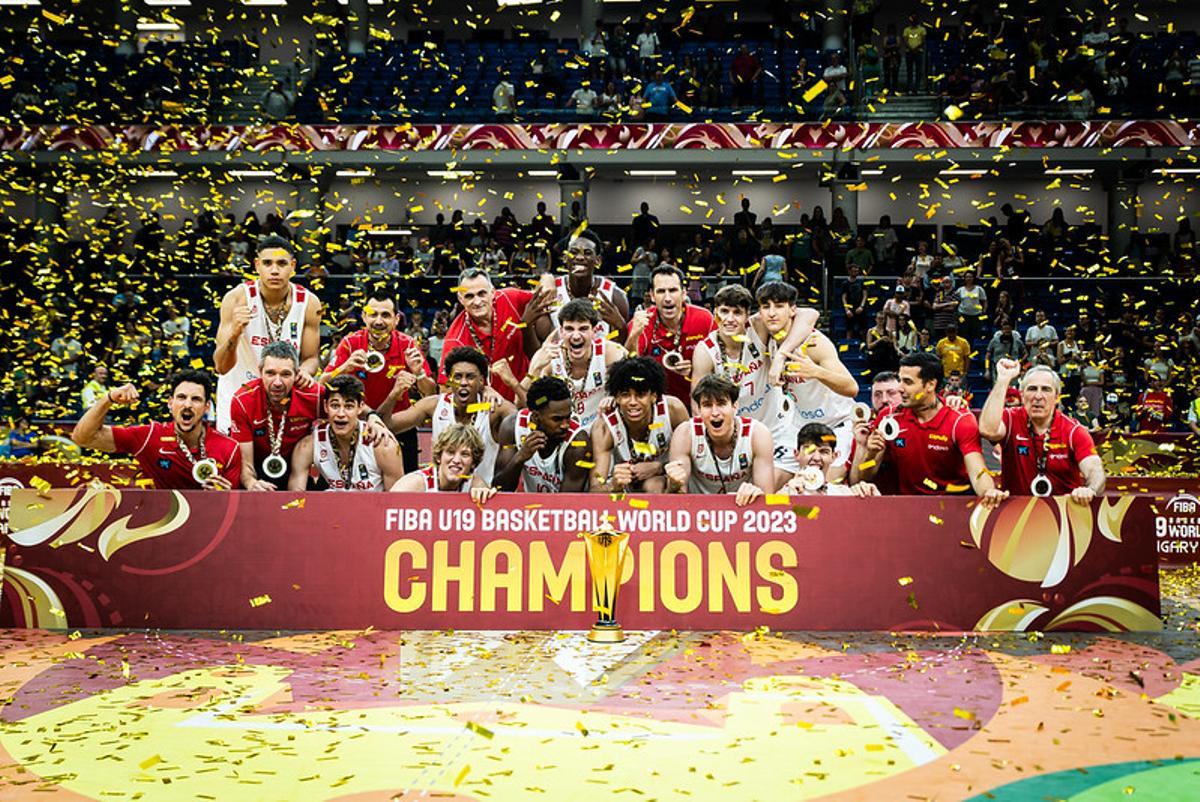 España ganó por segunda vez en su historia el Mundial Sub-19 tras hacerlo en 1999