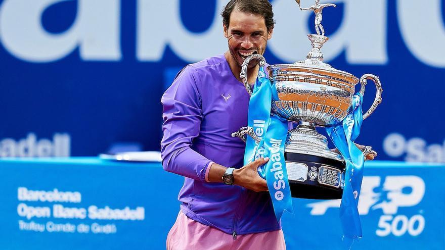 Nadal confirma que jugará el próximo torneo Conde de Godó