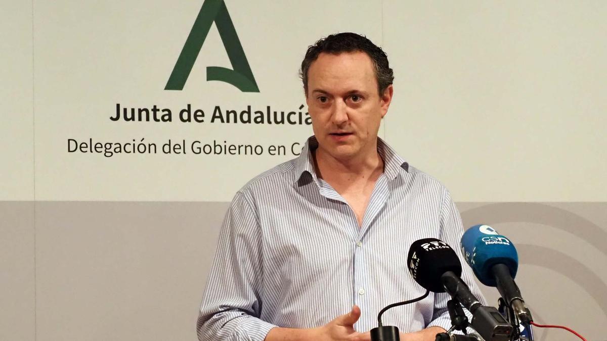 El delegado de Agricultura, Juan Ramón Pérez.