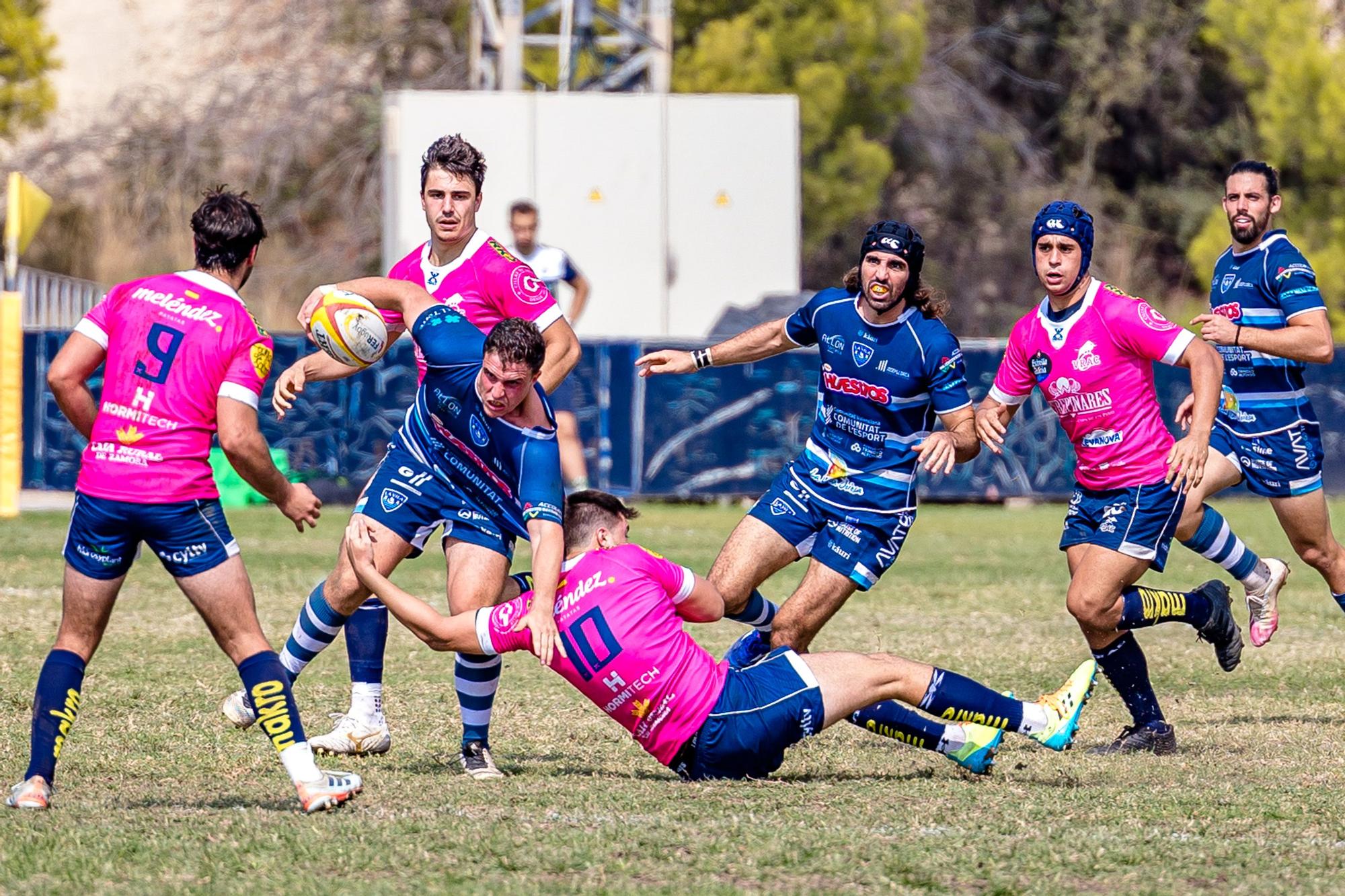 El equipo de rugby de La Vila Joiosa en División de Honor