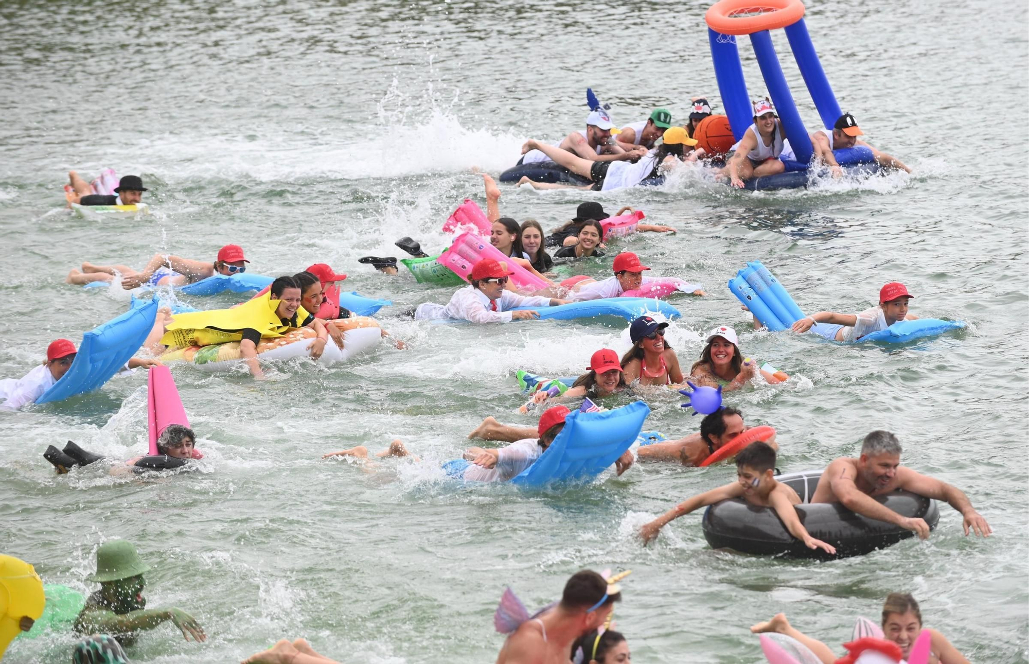 Las imágenes del Campeonato Mundial de Colchonetas en Sanxenxo
