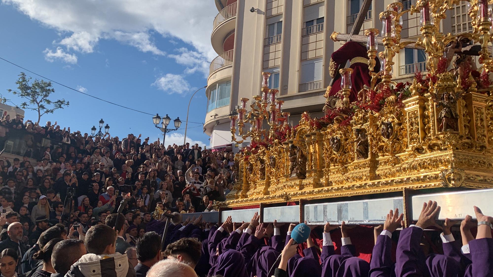 La cofradía del Rocío, durante su procesión del Martes Santo de 2024.
