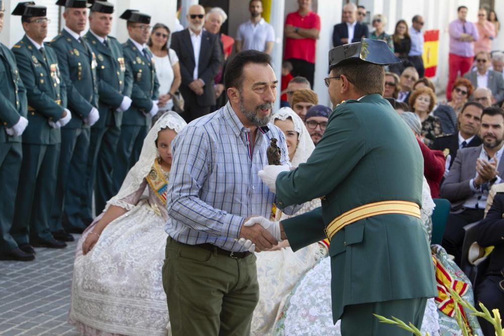 Festividad del Pilar en el cuartel de la Guardia Civil de Xàtiva