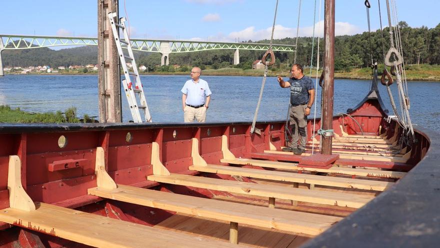 La flota vikinga vela las armas antes de armar las velas