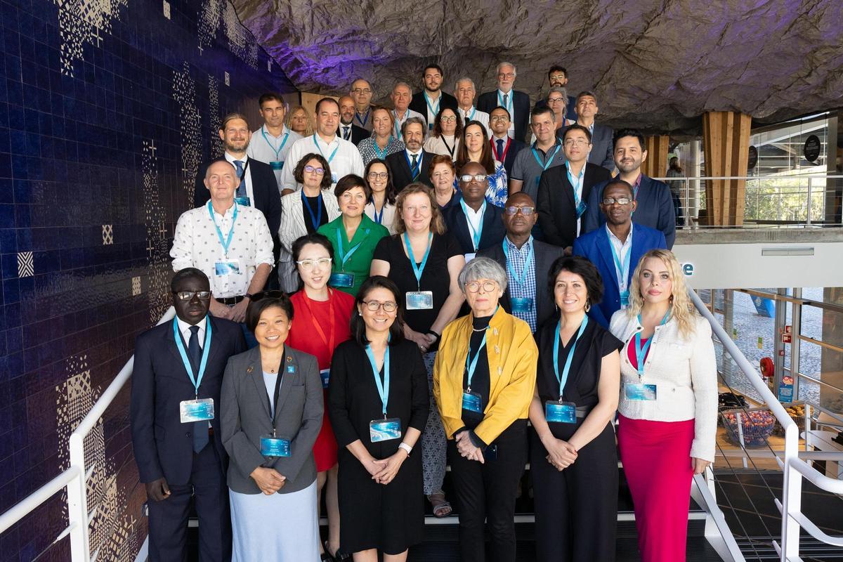 Imagen de grupo de los expertos participantes en el taller regional del World Ocean Assessment III (WOA III), celebrado en Lisboa (Portugal) en 2023. Entre ellos, Inma Herrera, investigadora de ECOAQUA y miembro del equipo redactor del capítulo sobre plancton de la Tercera Evaluación Mundial de los Océanos de Naciones Unidas.