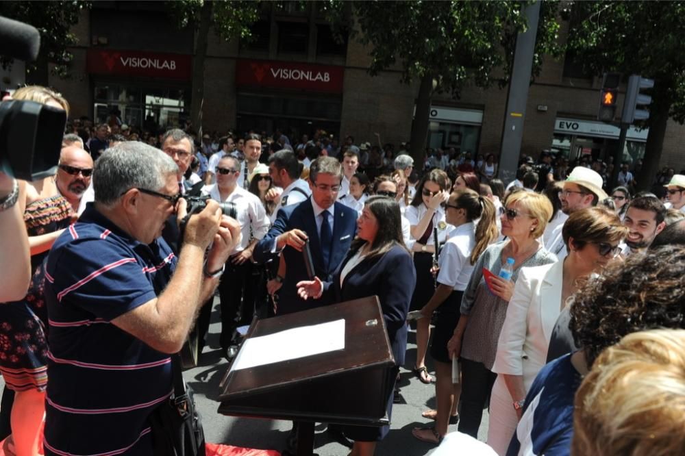 Encuentro de bandas de música en Martínez Tornel