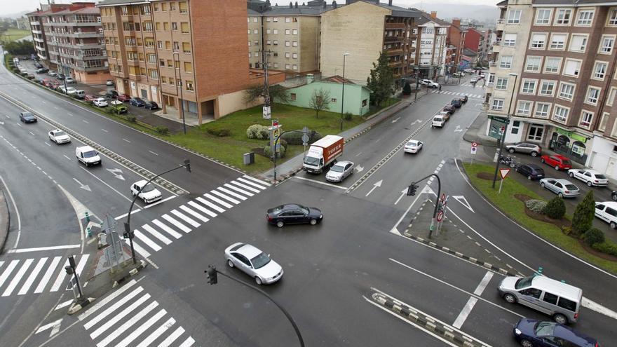 Vista del cruce actual, regulado por semáforos. | LUISMA MURIAS